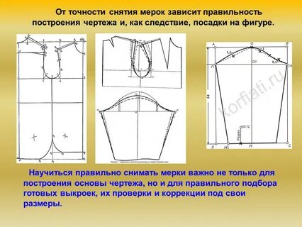 Какие мерки нужно снять для ночной сорочки