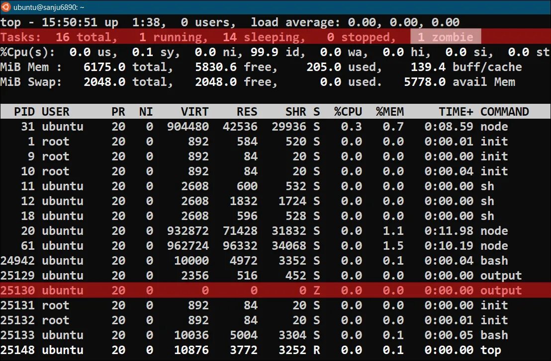 Что такое зомби процесс в линукс. Kill Linux. Kill Bash.