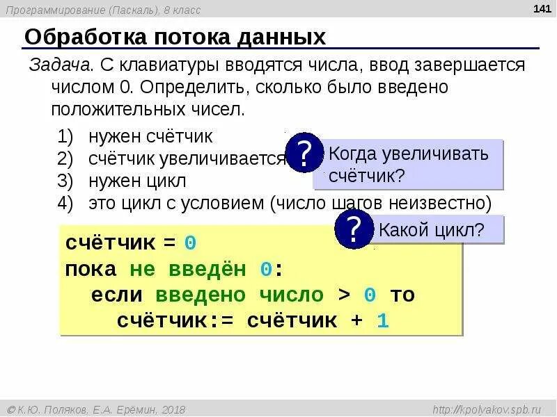 Паскаль ввод числа с клавиатуры