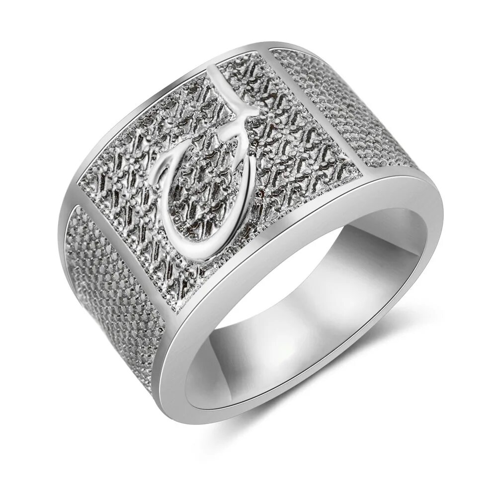 Мусульманское кольцо из серебра артикул: 95010065. Кольцо мужское серебро мусульманское. Серебро калсо мужской мусульманский. Кольцо серебряное мужское мусульманское.