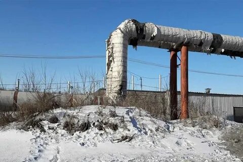 Трубы над землей