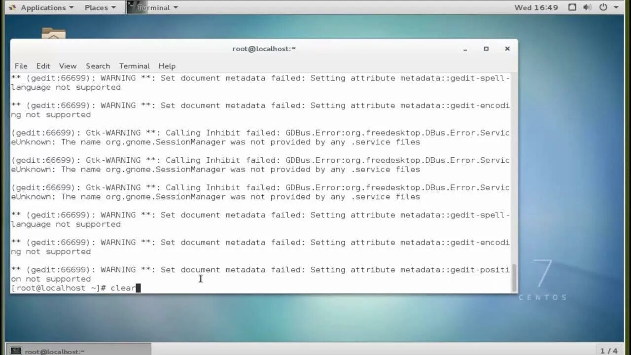 Gdbus error org