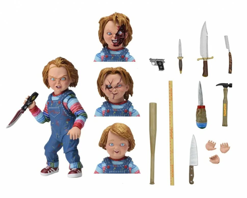 Кукла чаки игрушка. Фигурка NECA: Ultimate Chucky (10 см).