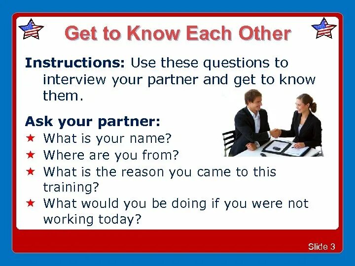 Questions to get to know. Questions to get to know