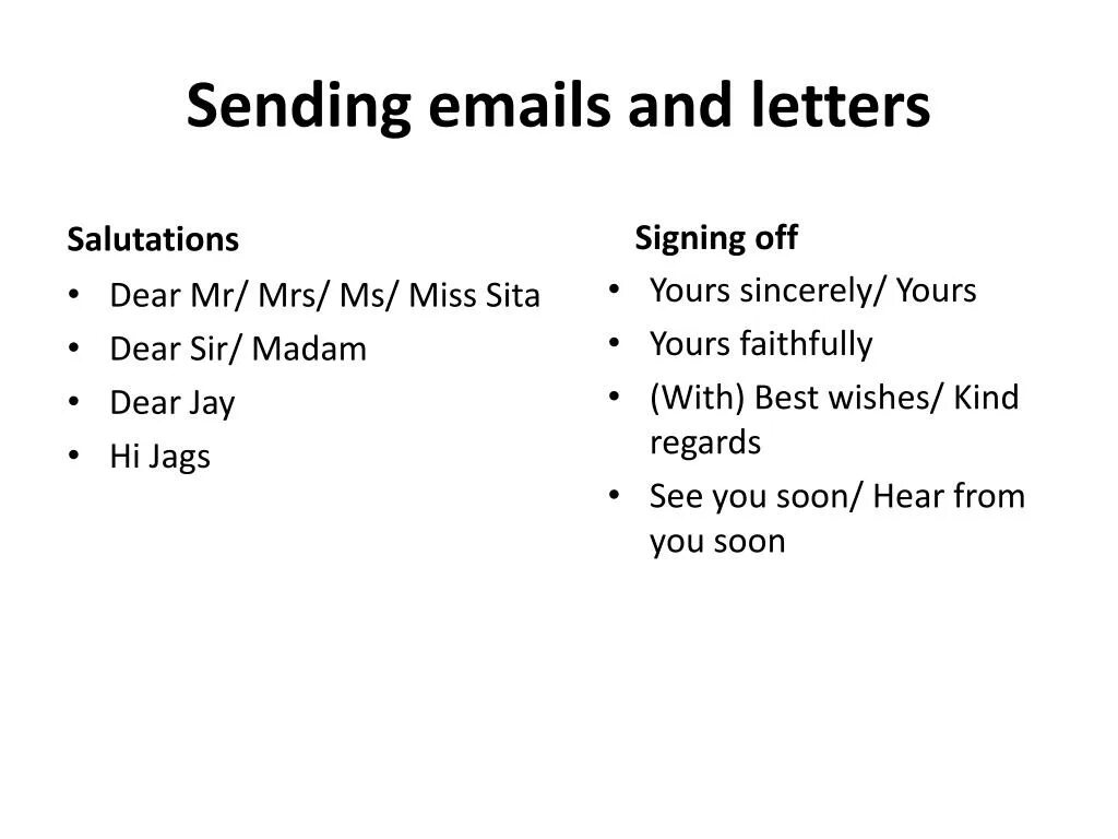 Sending timed email