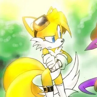 Sonic the hedgehog tails miles prower femboy