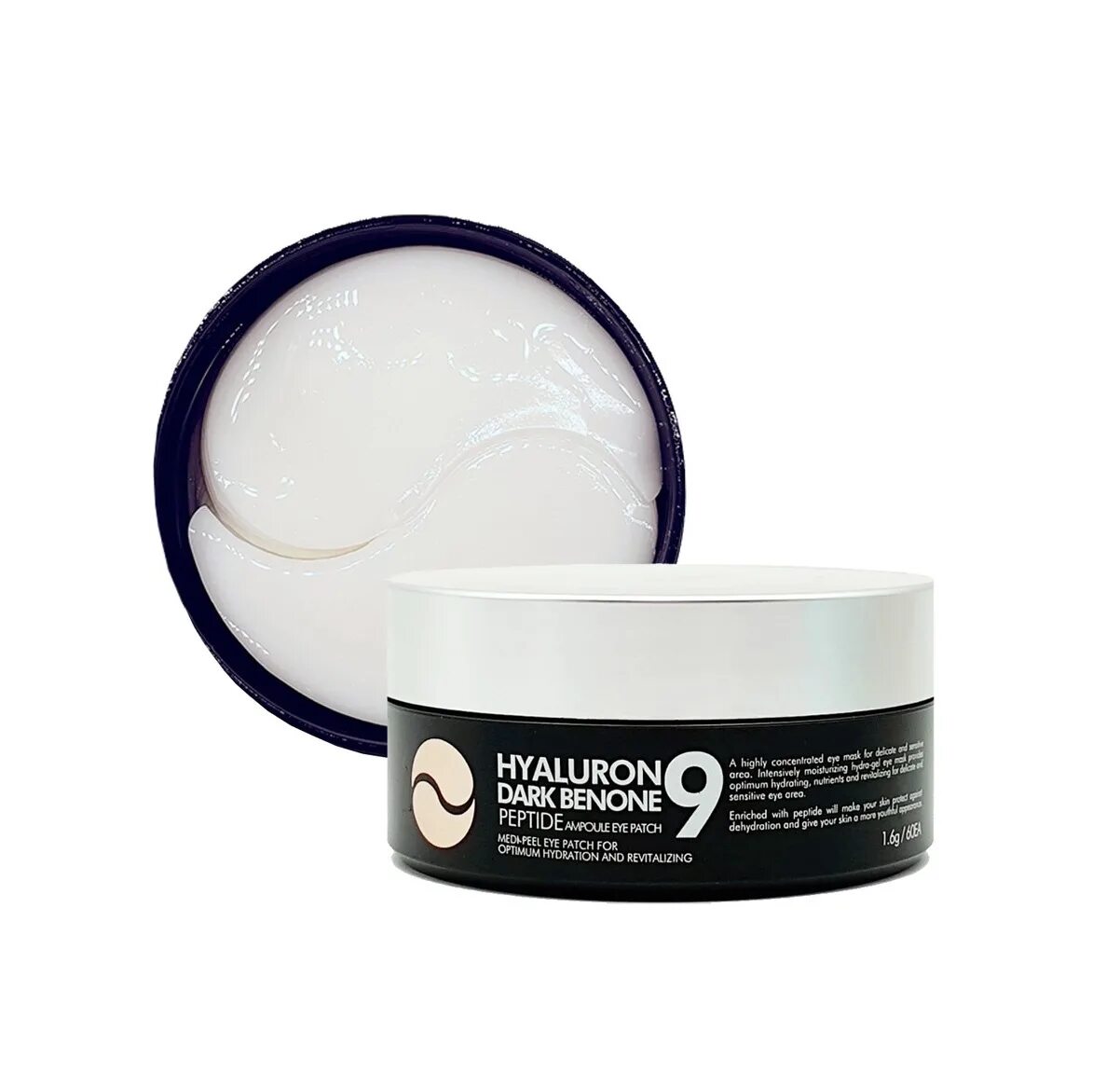 Патчи с пептидами. Medi-peel hyaluron dark benone peptide 9 ampoule eye patch (60ea). medi-peel hyaluron peptide9 ampoule eye patch. medi-peel hyaluron9eye patchdark benone, 60 шт.. medi-peel hyaluron dark benone peptide 9 ampoule eye patch - патчи от темных кругов с пептидами.