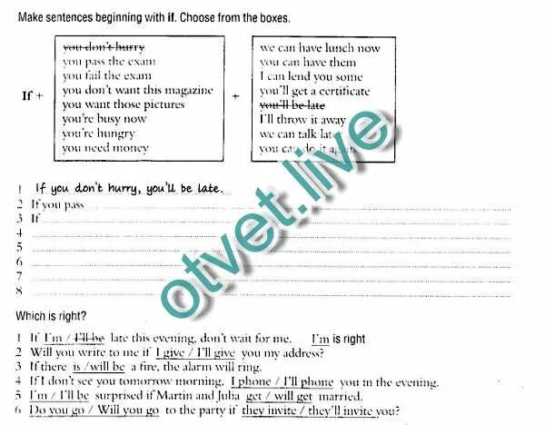 Make sentences choose from the. 99.1 Write sentences beginning with if choose from the Boxes ответы. Make sentences beginning with if choose from the Boxes 111.1 ответы. Make sentences beginning with when choose from the Boxes. Write sentences beginning with when choose from the Boxes 98.1.