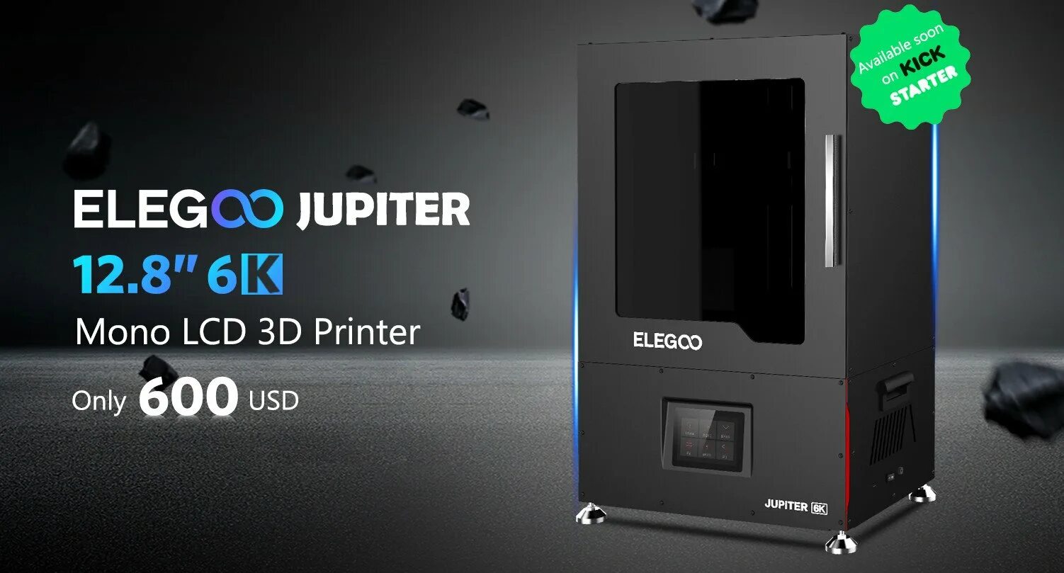 Elegoo jupiter 12.8 6k mono lcd. Elegoo jupiter 12.8 6k mono lcd