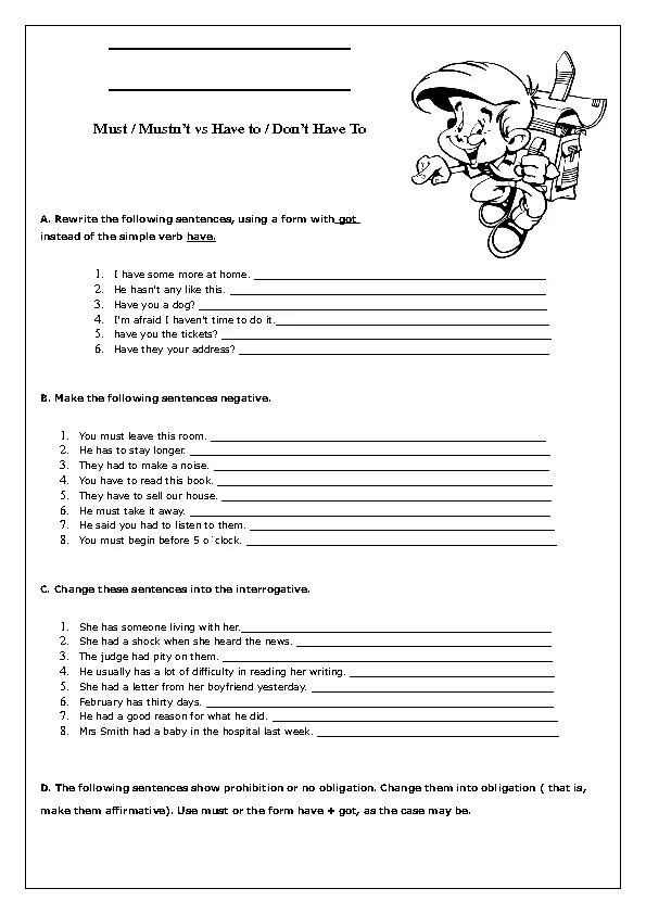 Tasks for must. Must have to упражнения worksheets. must don&#039;t have to упражнения. must have to worksheets. must should have to worksheets 4 класс.