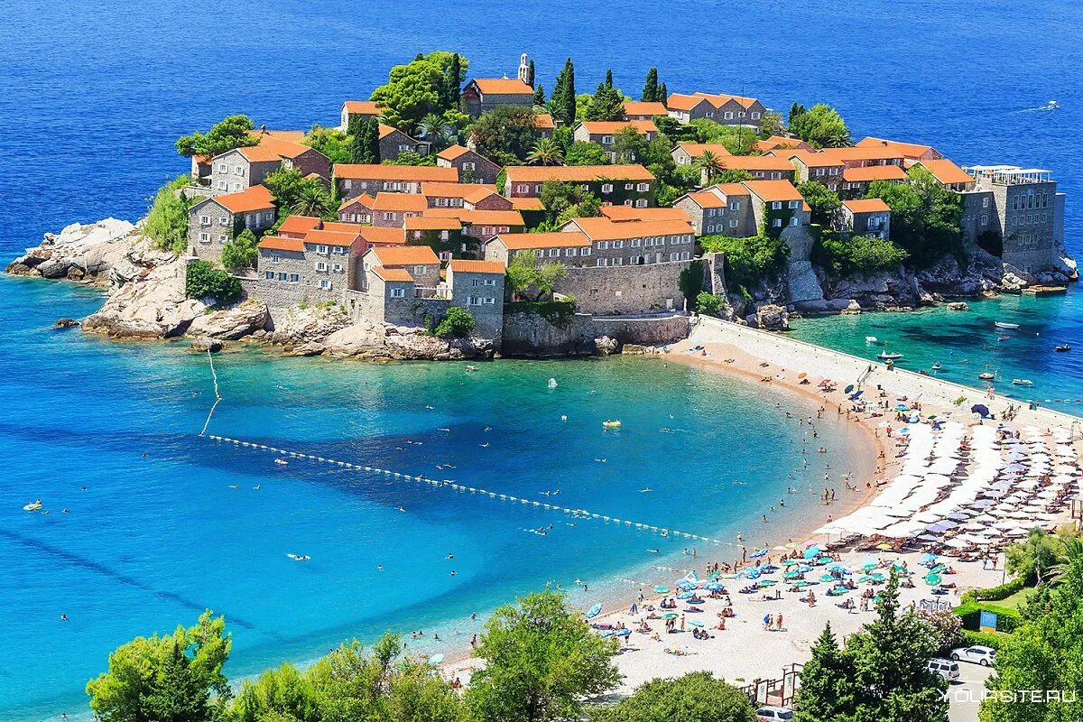 Sveti Stefan Черногория. Будва Черногория.