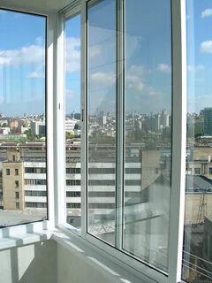 Остекление окон алюминиевым профилем