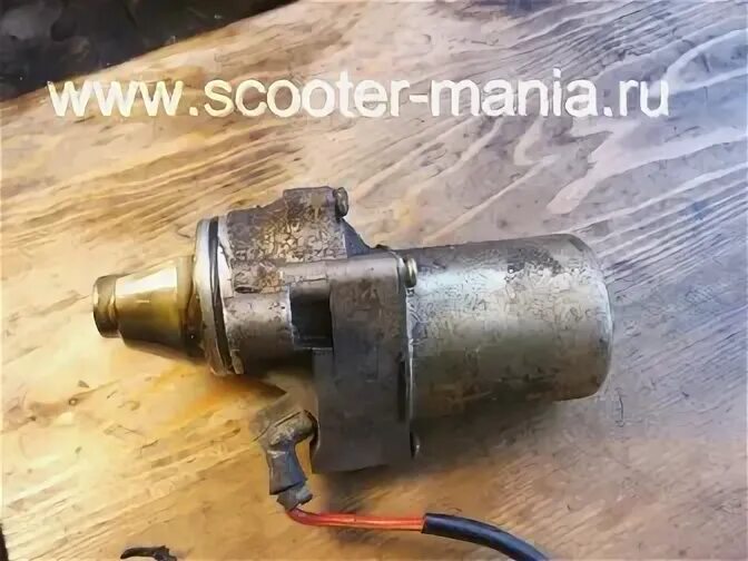 Как снять ведомую шестерню стартера скутера (на примере Honda Lead)