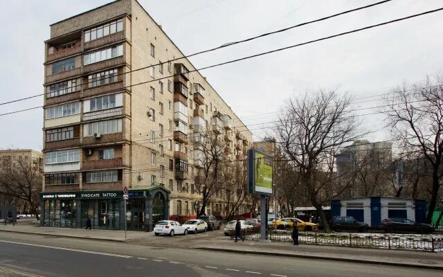 Moscow city, Gruzinskiy Val house 14. Apartment house
