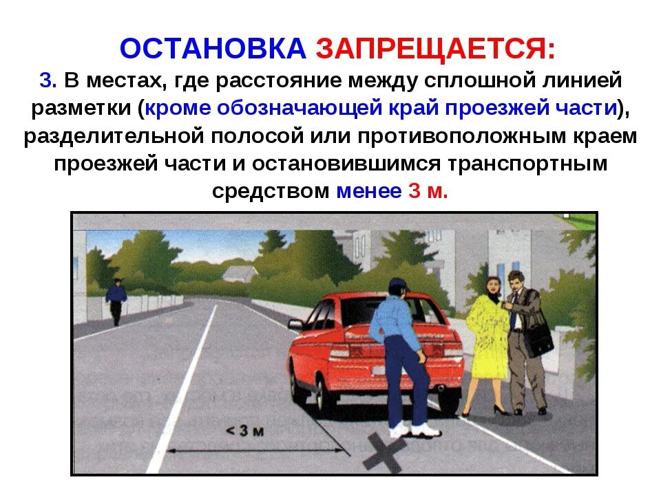 ПДД остановки и стоянки транспортных средств в городе. ПДД место для остановки и стоянки транспортных средств. Правила остановки транспортного средства. Где разрешена остановка. Остановка и стоянка запрещается