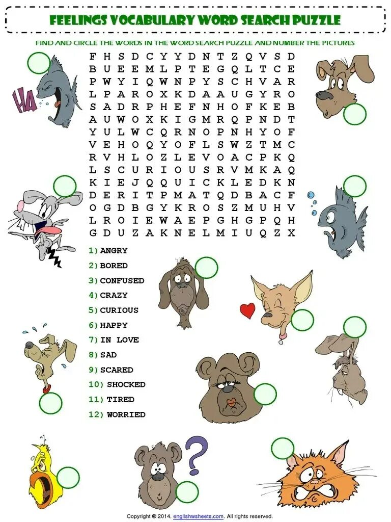 Feelings Wordsearch for Kids. Emotions Wordsearch for Kids. Эмоции на английском задания. Feelings and emotions Wordsearch. Feeling search