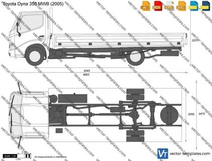 Toyota dyna размеры
