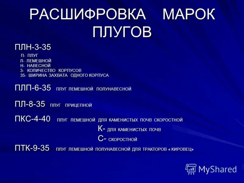 Расшифровать 35. ПЛН расшифровка. ПЛН-3-35 расшифровка. Название и расшифровка плугов. ПЛН расшифровка плуга.