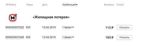 Как узнать выигрыш билета по тиражу