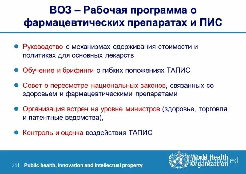 Программа по фармации. Программа по фармации