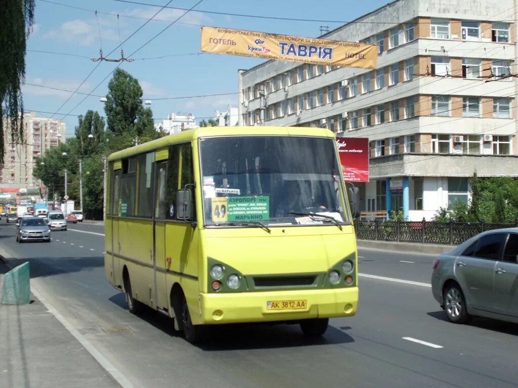 ЗАЗ a07a1 i-van. Автобус 49 Симферополь. Автобус 49 Севастополь. Автобус i-van.