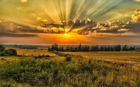 Солнышко пейзаж
