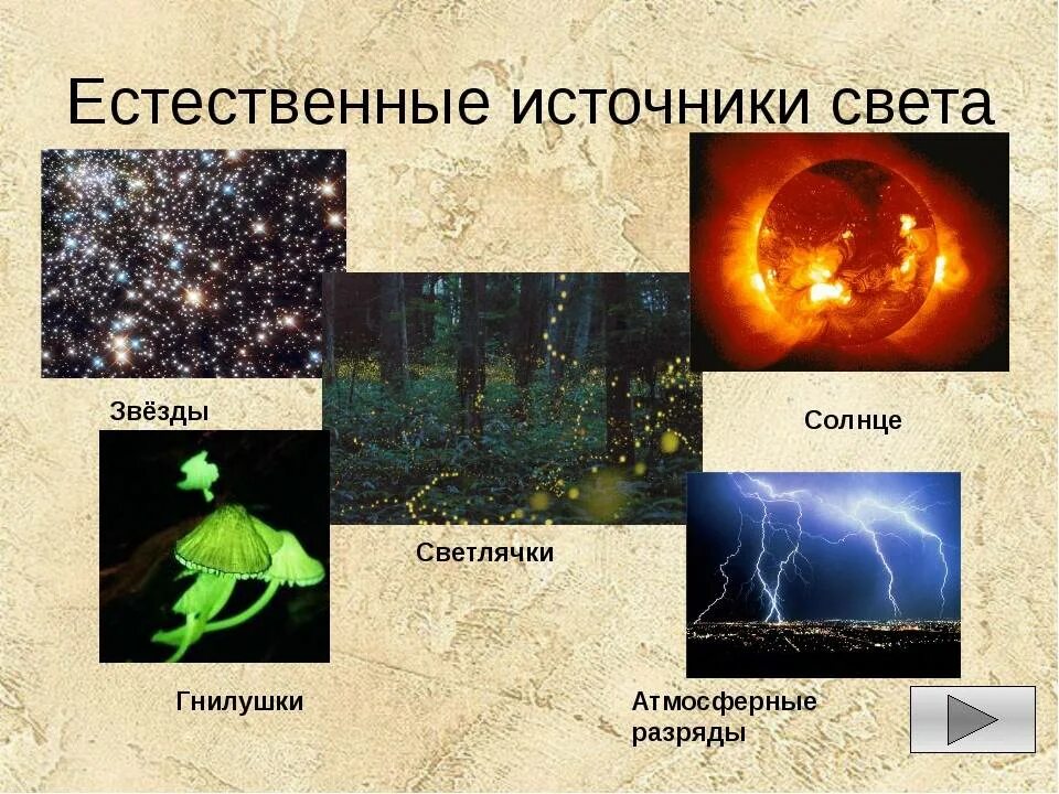 Естественные источники света примеры. Источники света. Натуральные источники света. Натуральные и искусственные источники света. Природные источники света.