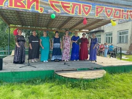 Живет село родное сельские
