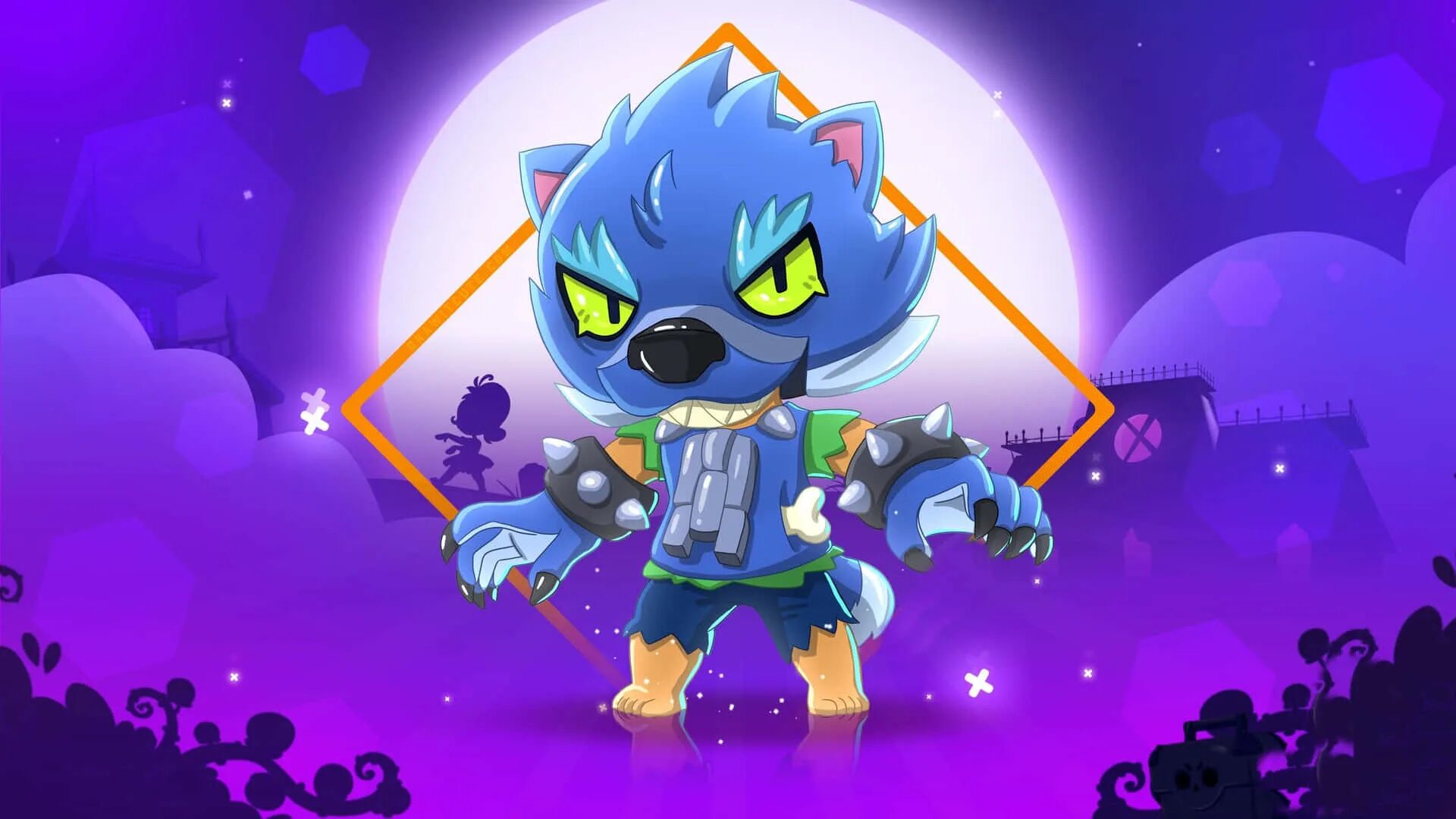 Browser stars. Леон браво старс. brawl stars леон волк. леон оборотень из бравл старс. браво старс оборотень.