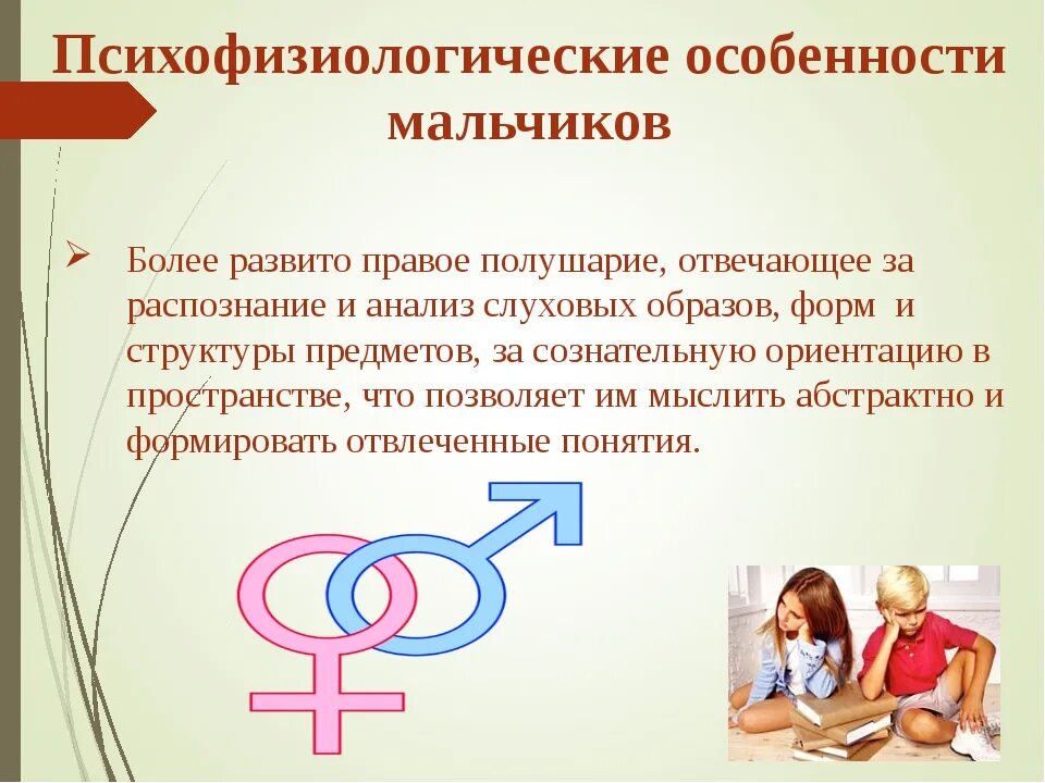 Психофизиология мужчины и женщины