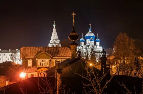 Суздаль ночь