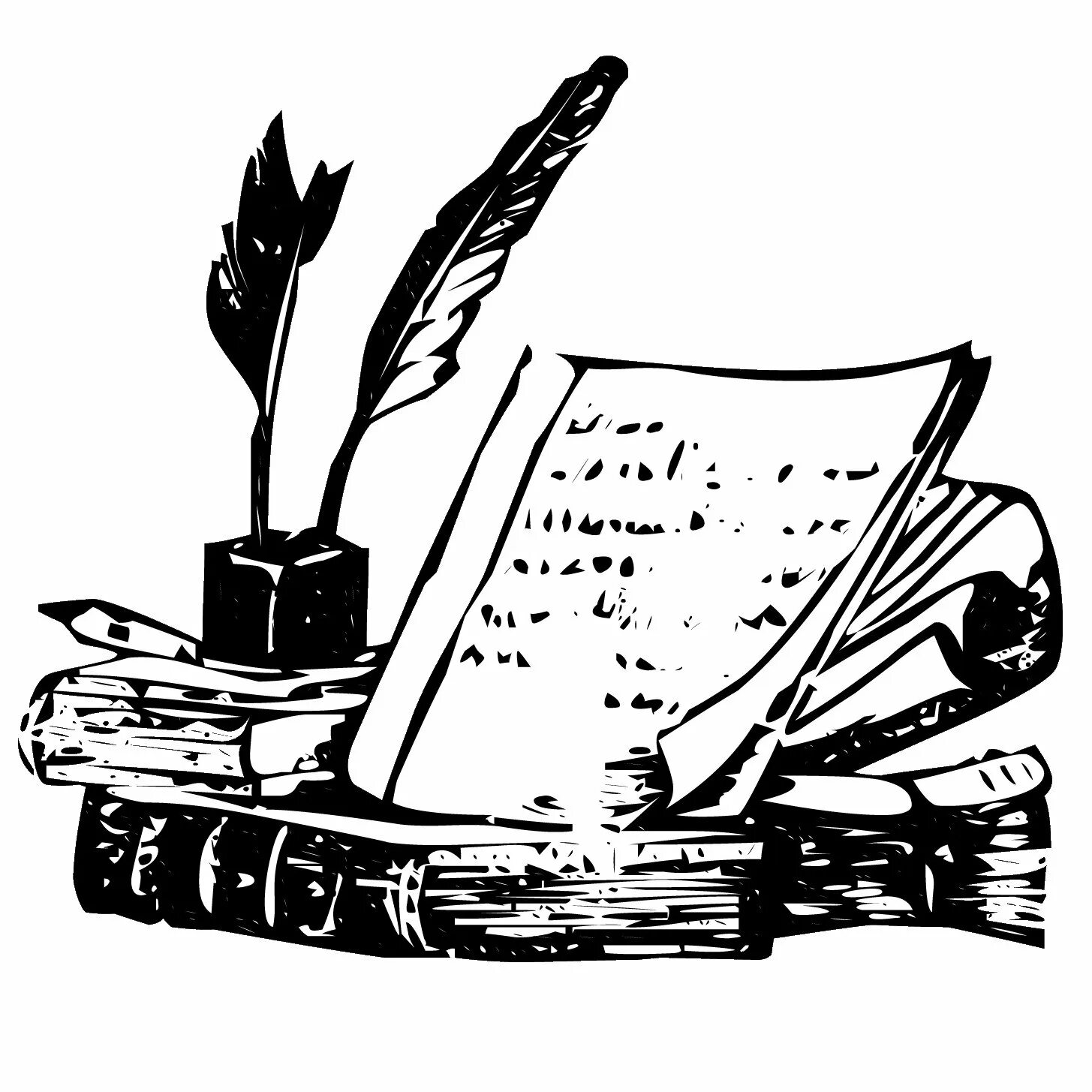Иллюстрации к поэзии. Поэзия рисунок. Книга рисунок. Перо для письма. Символ поэзии.