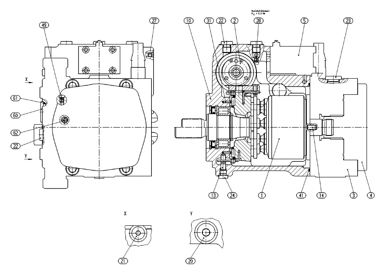 45 01 10. Rexroth a10vg45. Гидронасос Rexroth a10vo140 чертеж. A10vg45 встроенный питающий насос. Rexroth a10ve45 схема.