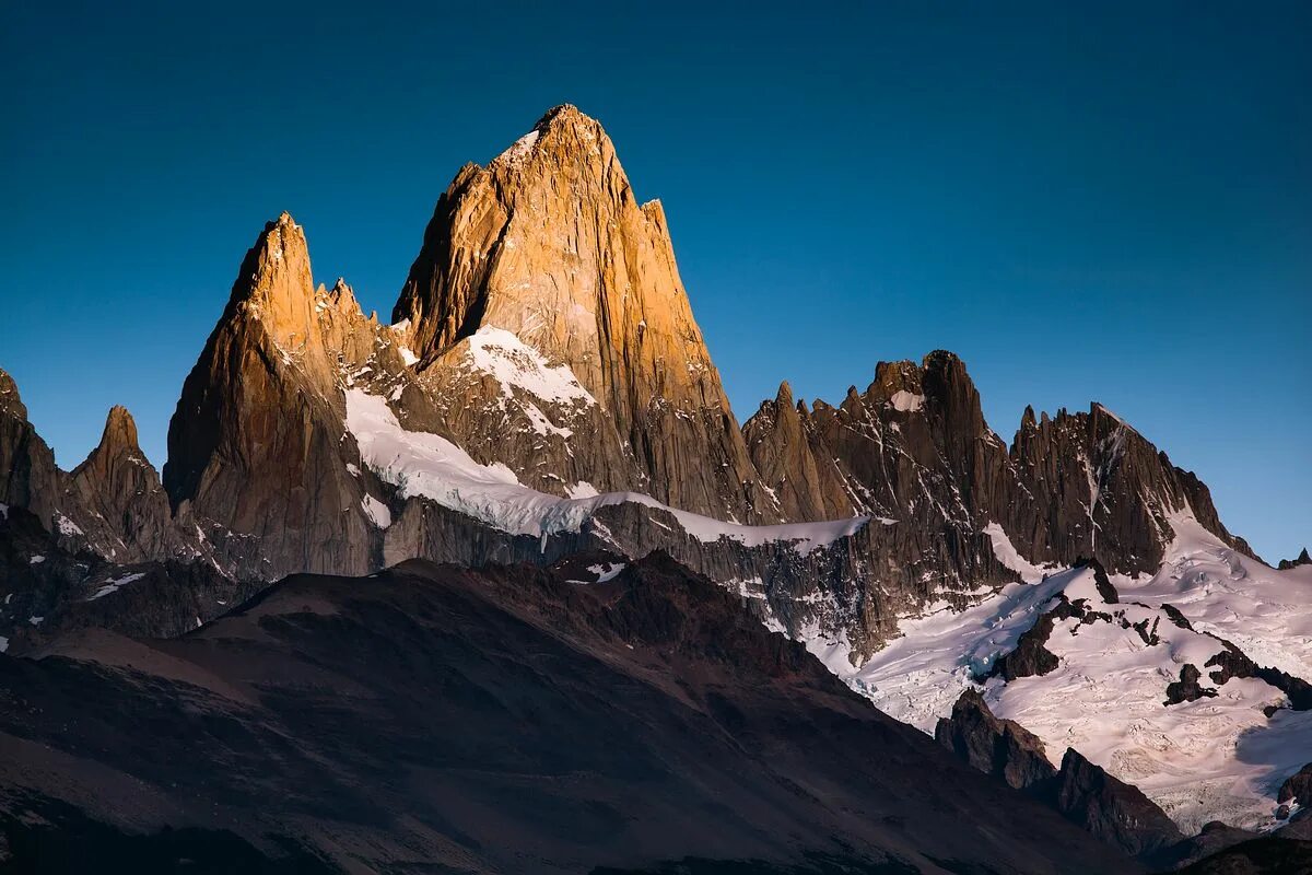 6 великих гор. Эль-Чалтен, Патагония. Гора Эль Чальтен. Эль Чальтен Аргентина фото. Аргентина Анды.