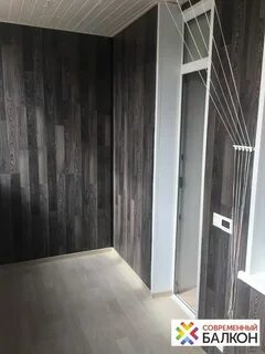 Виниловый ламинат на балконе