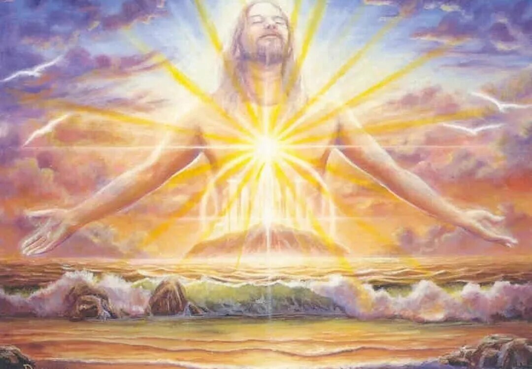 Духовный выполнить. Духовное Пробуждение. Солнечный Бог. Свет Бога. Господь свет.