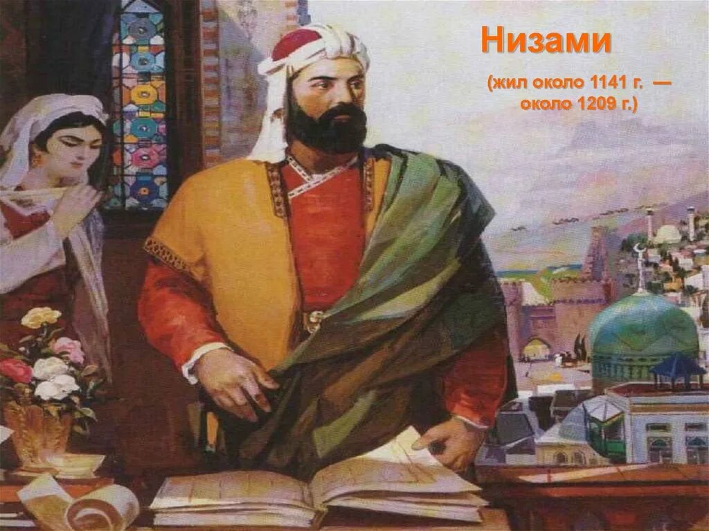 Низами Гянджеви (1141–1209). Персидский поэт Низами Гянджеви. Низами Гянджеви таджикский писатель. Писатели исламской культуры Низами Гянджеви. Иранская таджикская