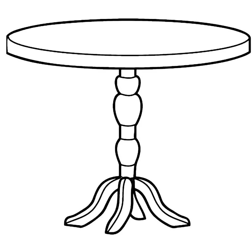 Coloring are tables