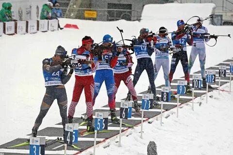 Биатлон чемпионат матч