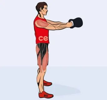 Махи гирей мышцы работают