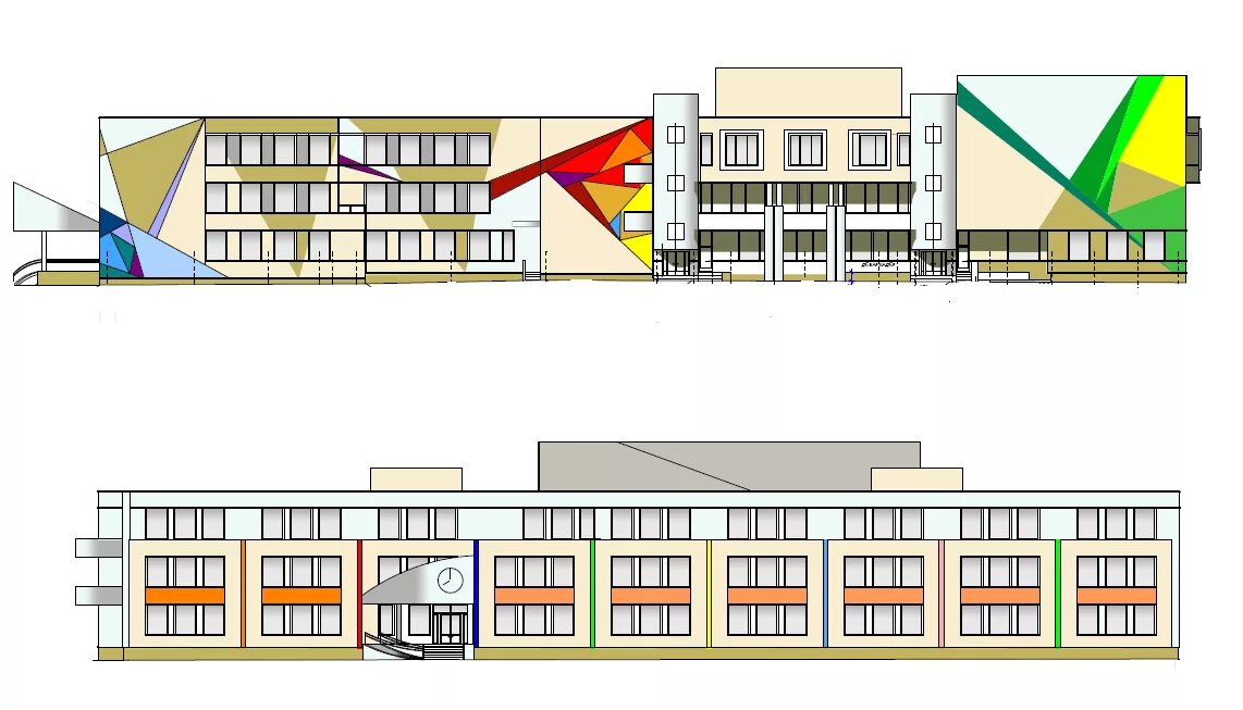 Фасад школы проект. Архитектурный проект школы. Типовой проект здания школы. Эскизный проект школы.