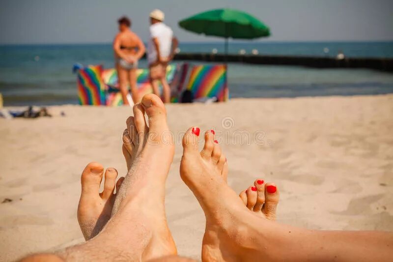 Couples feet