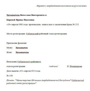 Перевод с азерб на русский