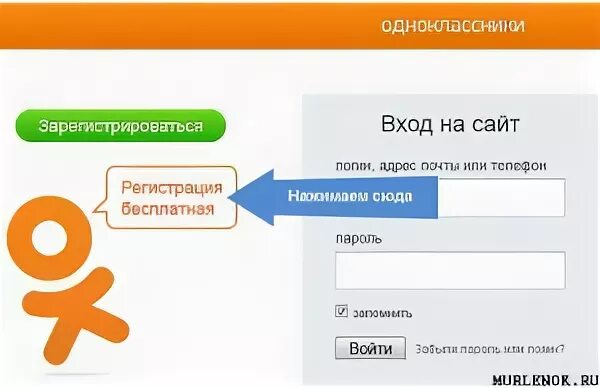 Найти анкету в одноклассниках