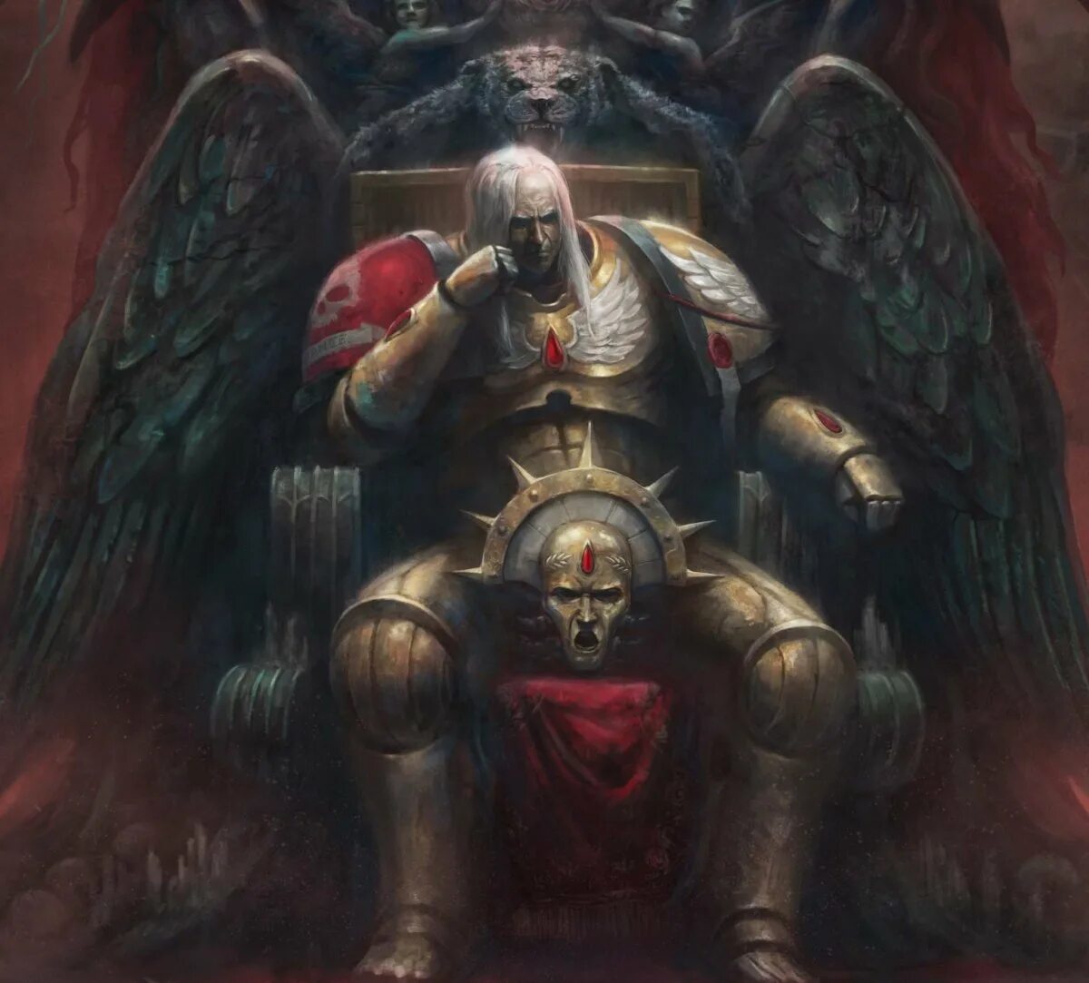 Робаут жиллиман вархаммер 40000. Дети императора warhammer 40000 фулгрим. Warhammer 40000 император и примархи. Ангрон примарх демон. Вархаммер 40000 примарх ультрамаринов.
