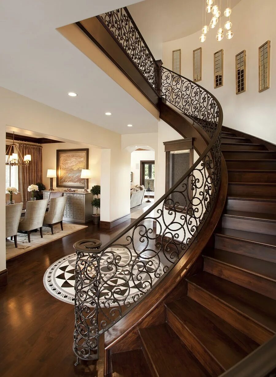 Фото дизайна коттеджей. Красивые лестницы. Лестница в доме. Лестница в коттедже. Роскошная лестница.