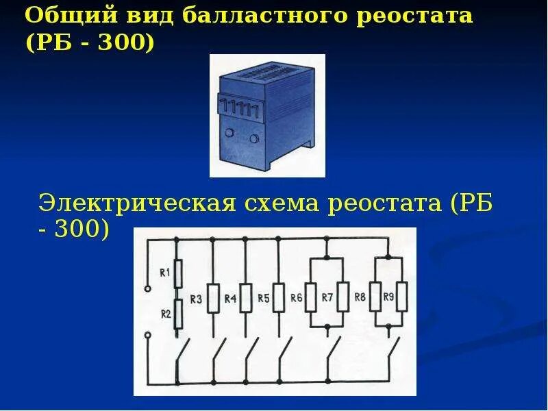 2 виды реостатов