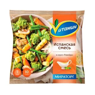 Смесь овощей с соусом