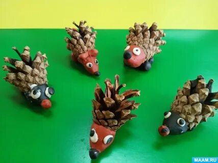 Поделки из шишек 1 класс технология