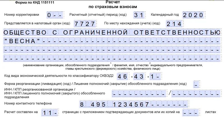 Декларация по страховым взносам в 2023 году. Расчет по страховым взносам. КНД-1151111 расчет по страховым взносам. Правильное заполнение расчета по страховым взносам. Декларация по страховым взносам.